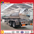 Commercial Vehicle Aluminum Alloy Fuel Oil Tank Tanker Semi Trailer